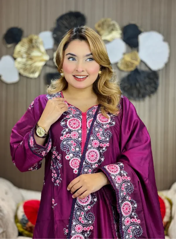 premium embroidery three piece 2